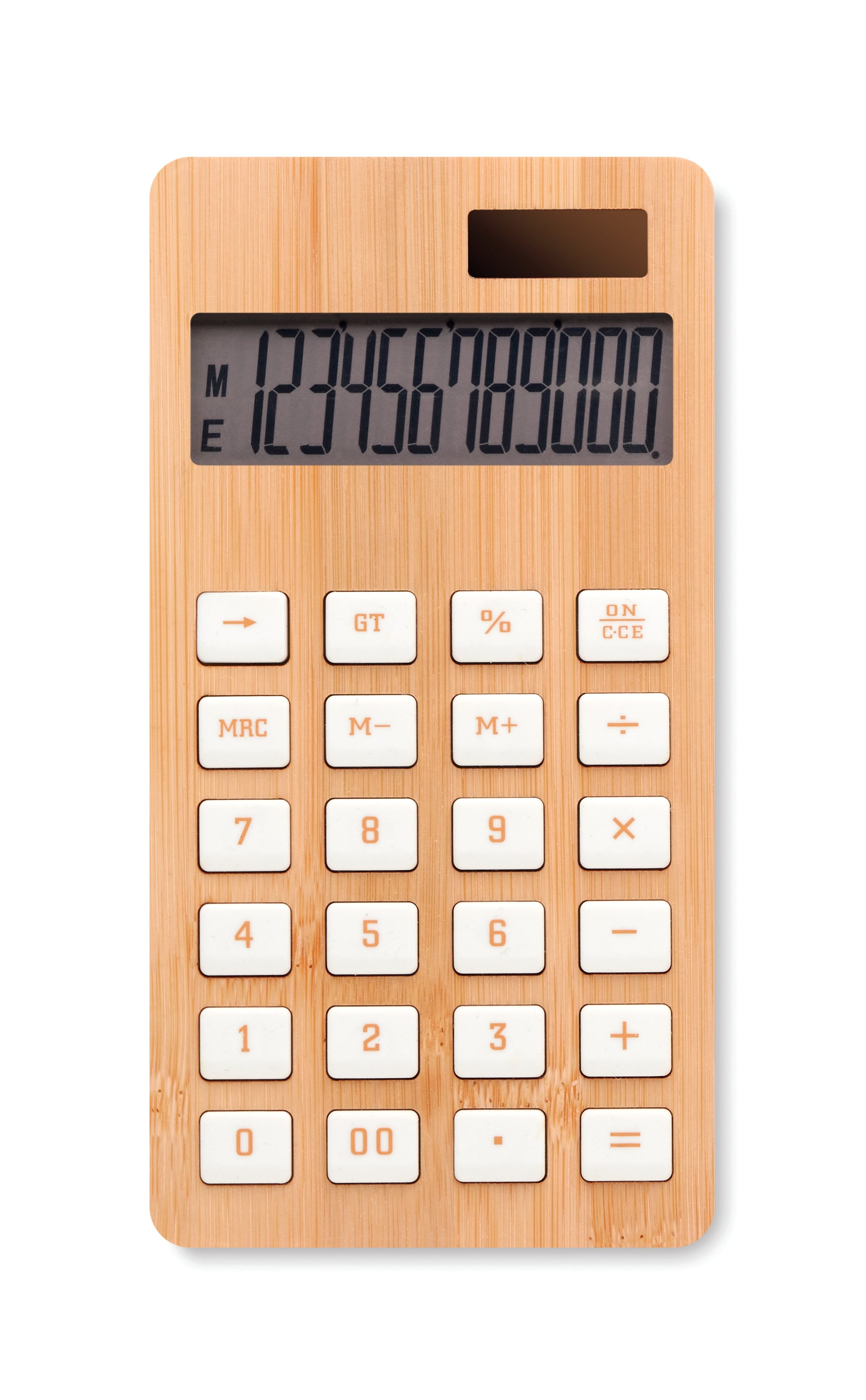 12-cyfrowy kalkulator, bambus CALCUBIM
