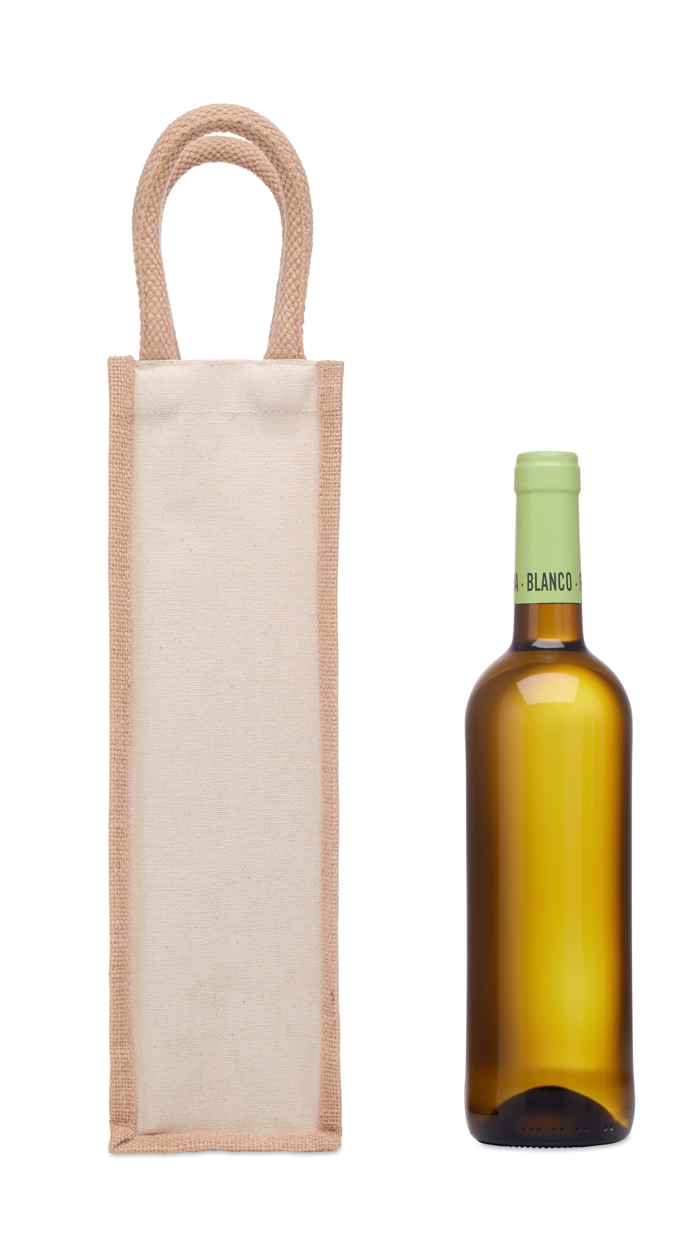 Jutowa torba na wino/1 butelka CAMPO DI VINO