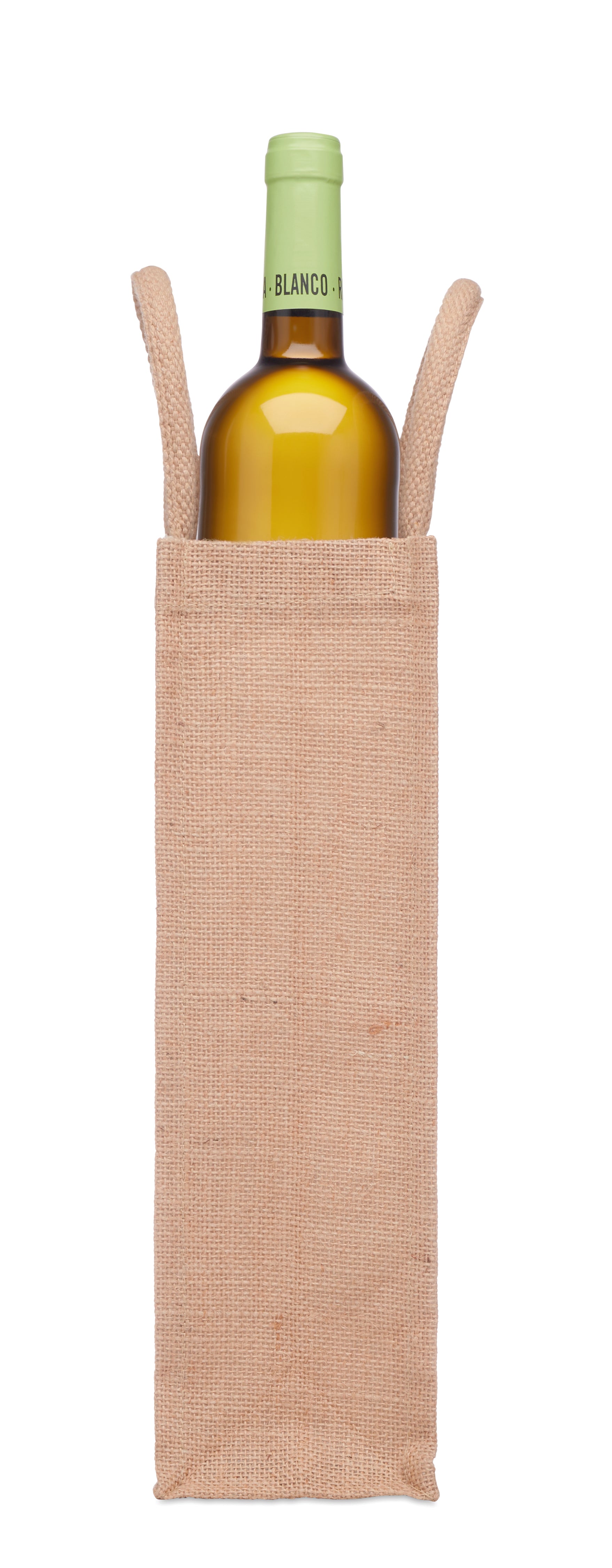 Jutowa torba na wino/1 butelka CAMPO DI VINO