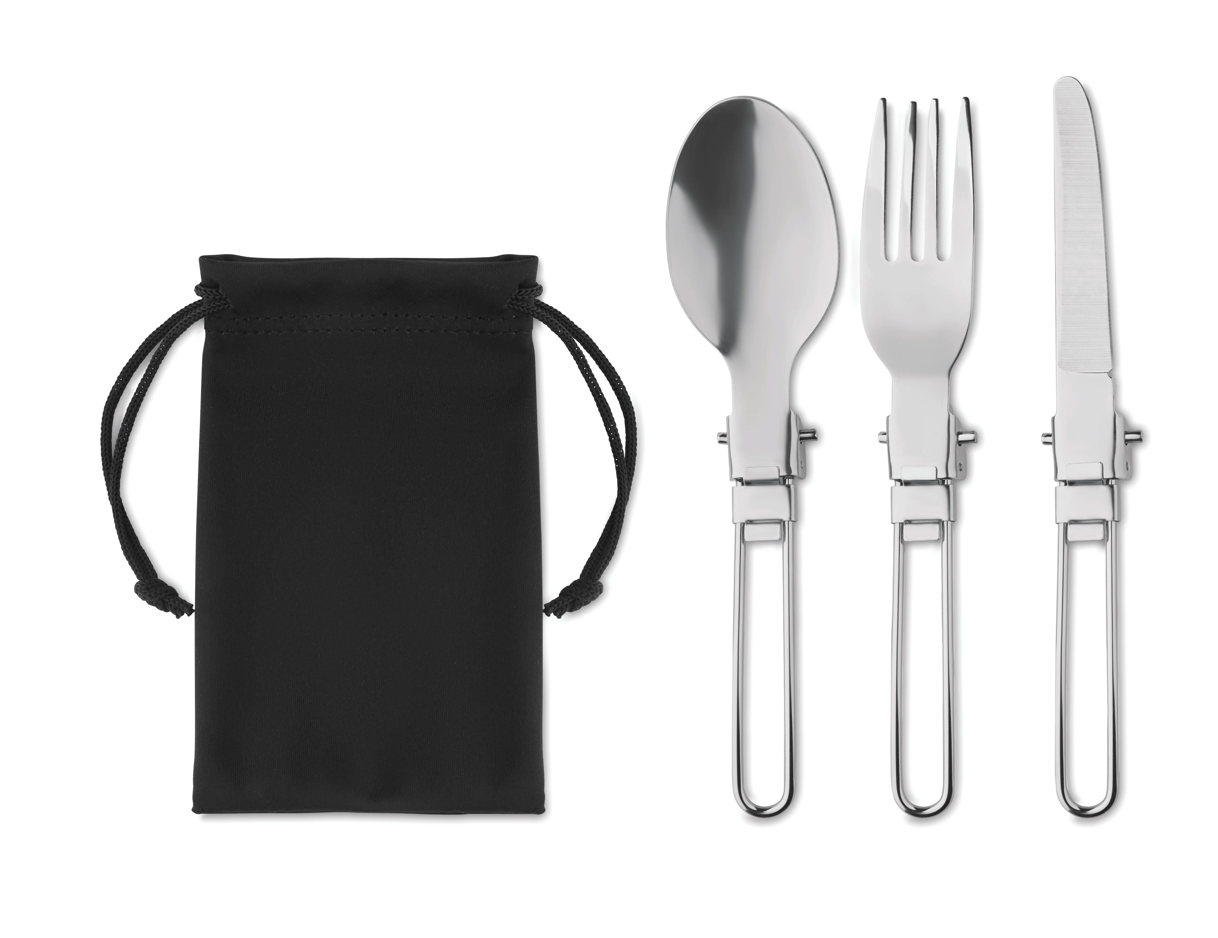 Zestaw sztućców kempingowych STAPI SET