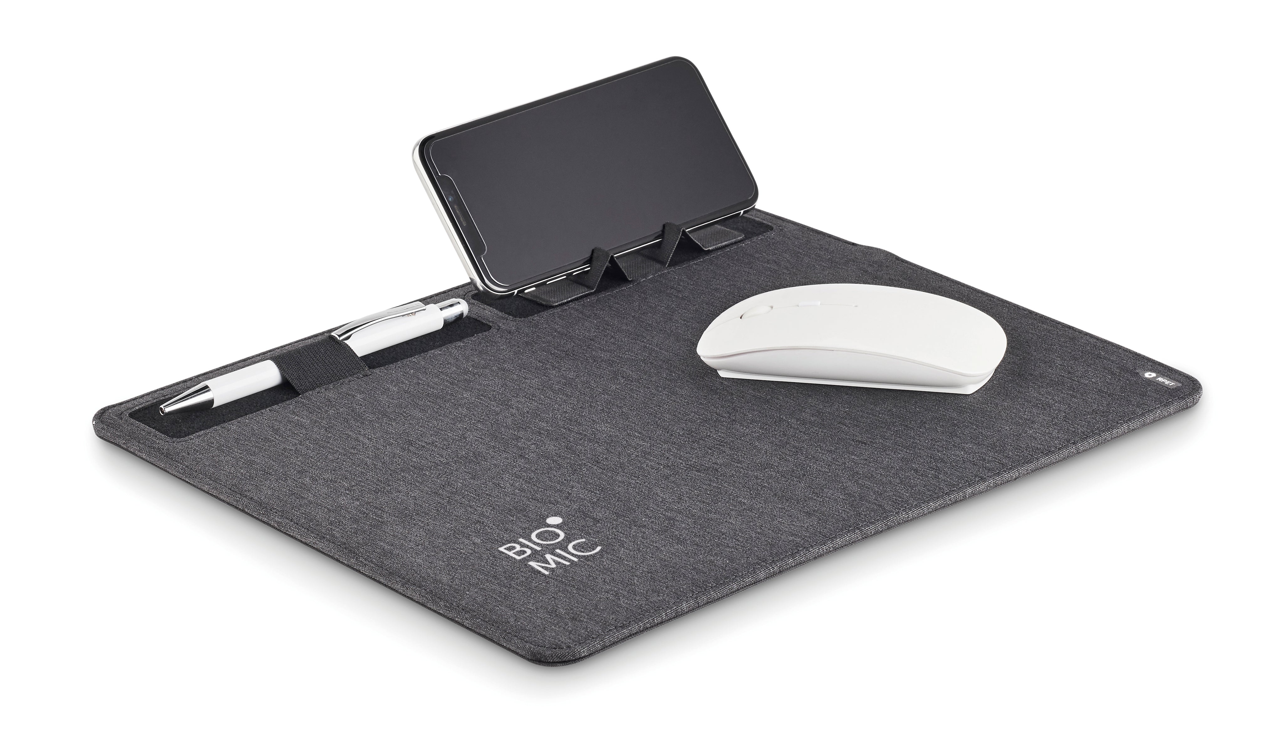 Podkładka RPET z ładowarką 15W SUPERPAD