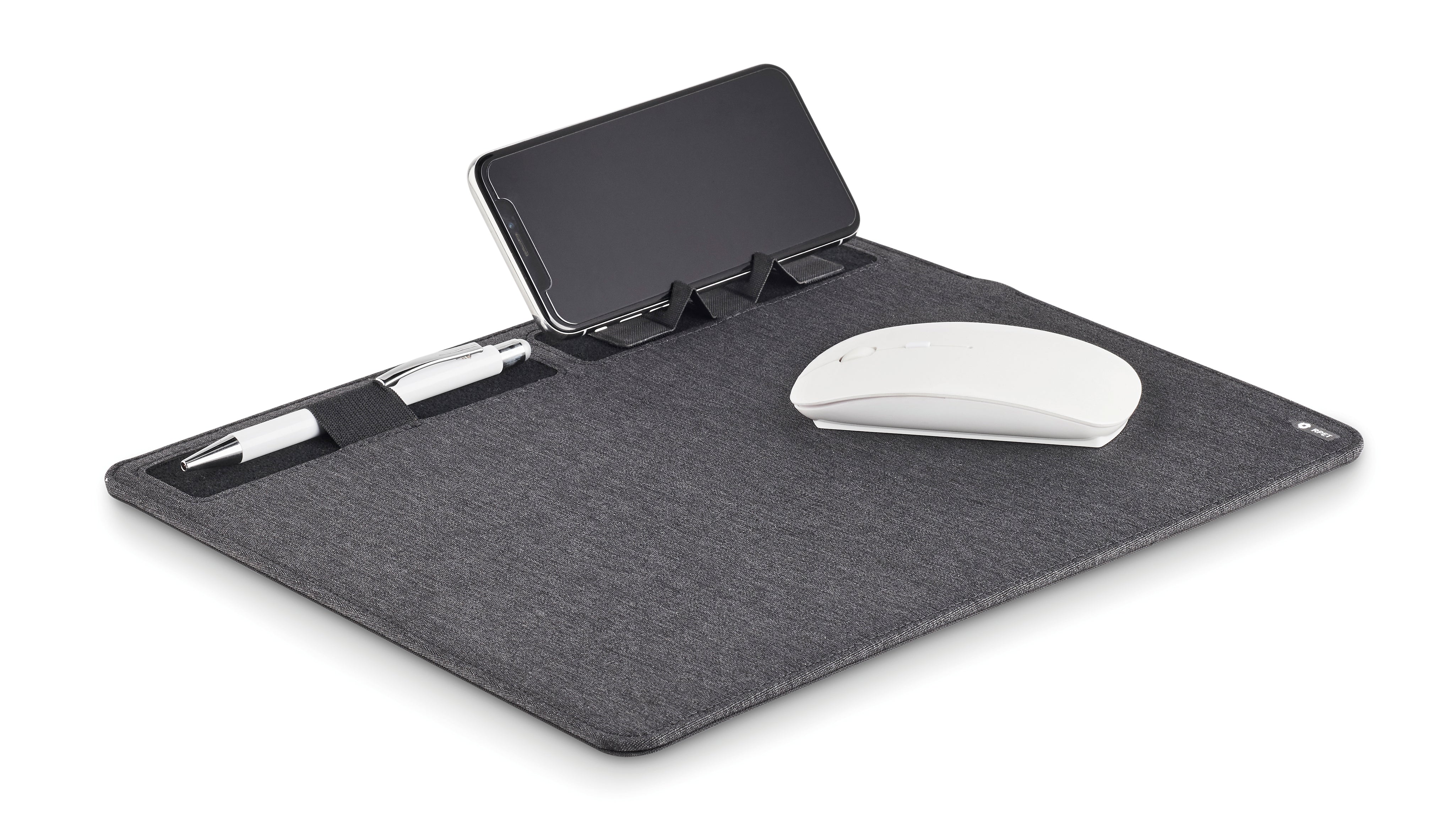Podkładka RPET z ładowarką 15W SUPERPAD