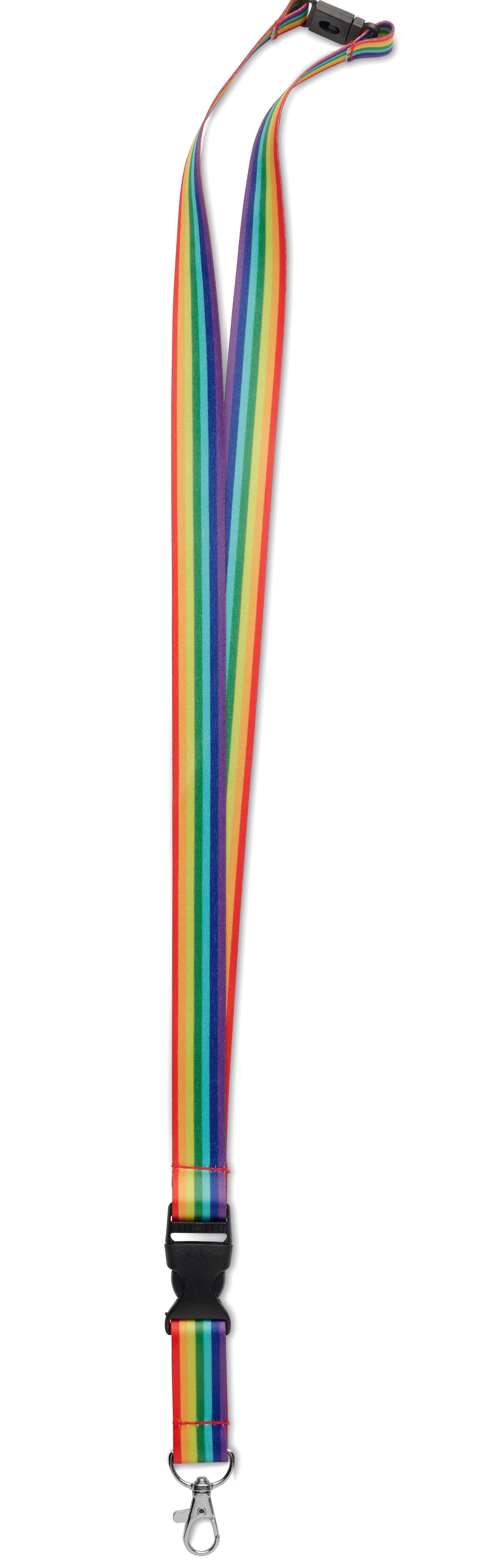 Tęczowa smycz RPET BOWYARD
