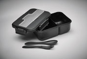 Lunch box ze sztućcami z PP MAKAN