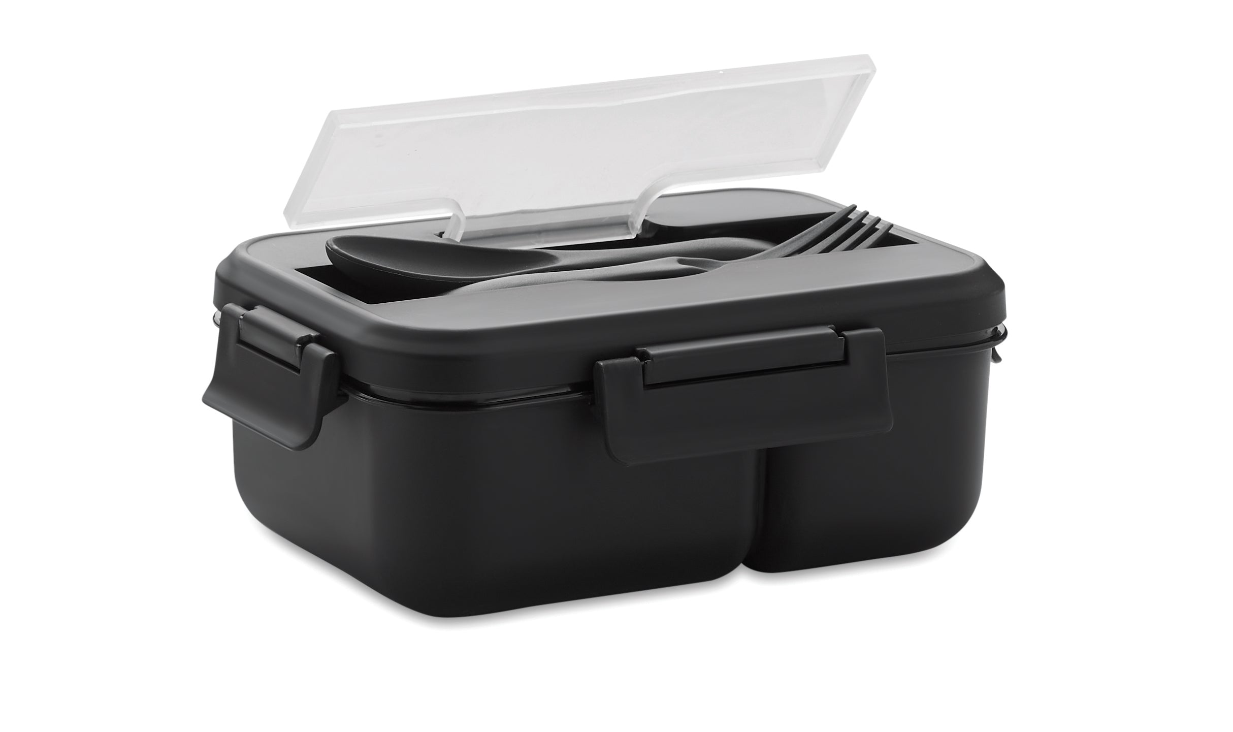 Lunch box ze sztućcami z PP MAKAN