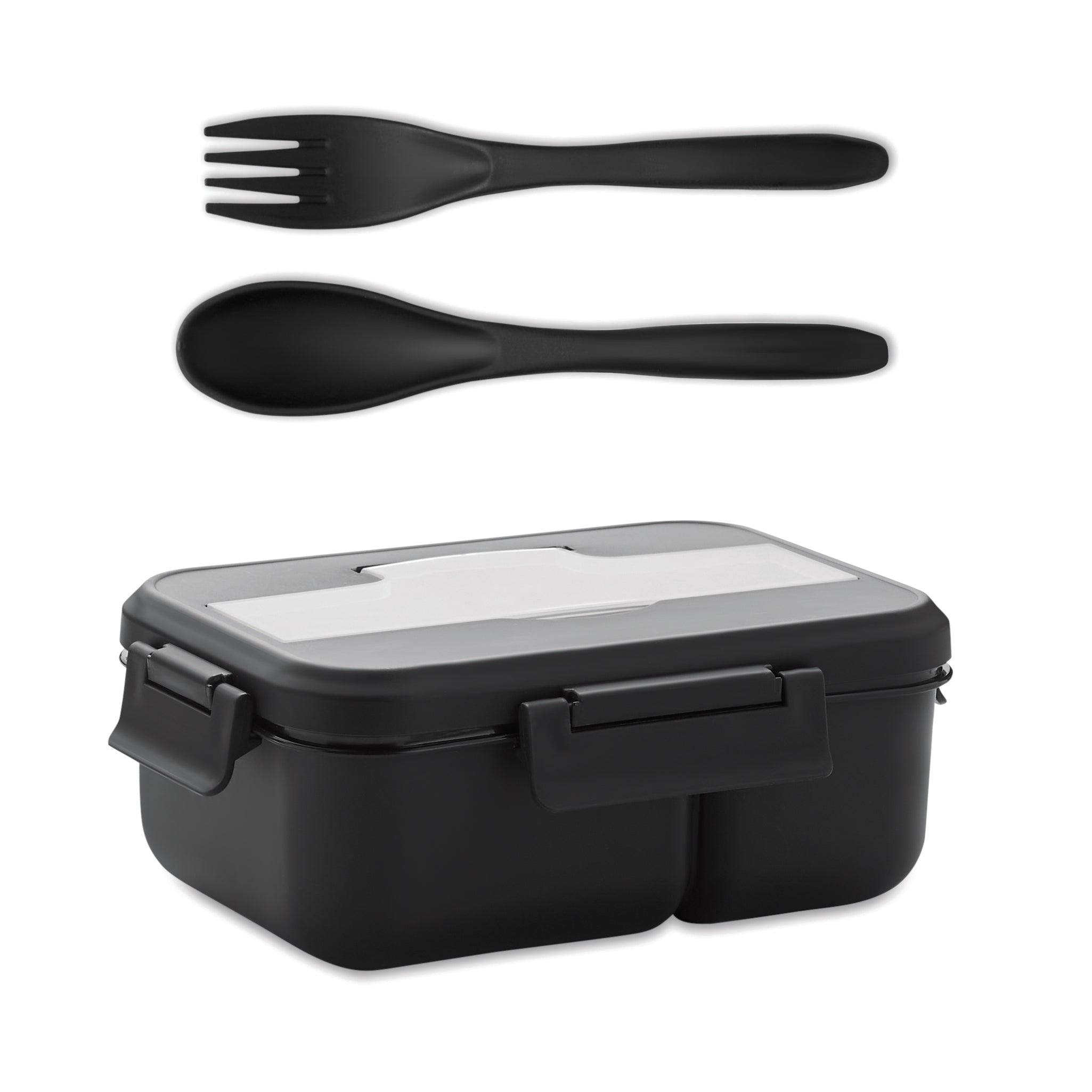 Lunch box ze sztućcami z PP MAKAN