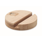 Stojak na telefon brzozowy GROW ROUND STAND