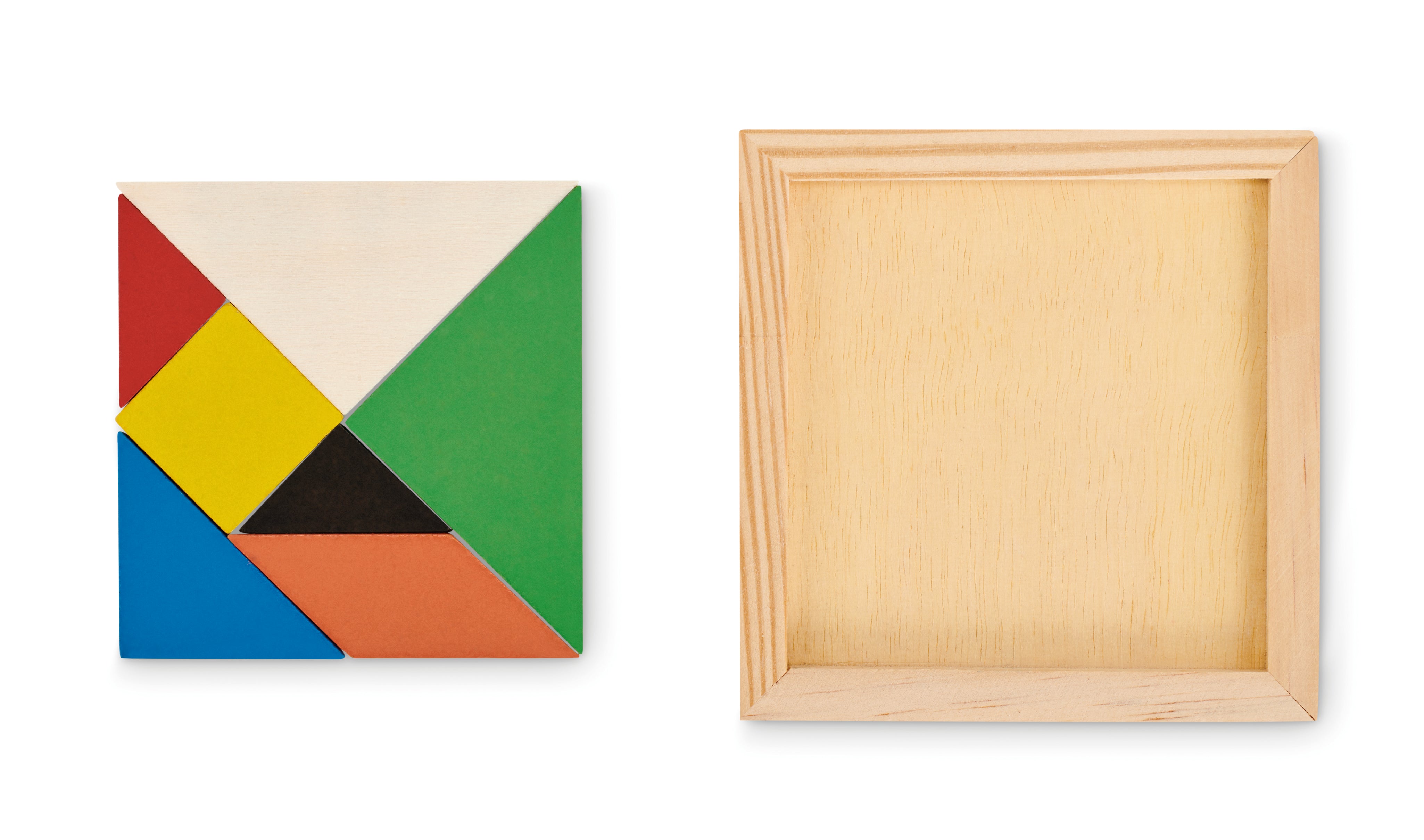 Drewniane puzzle Tangram TANGRAM
