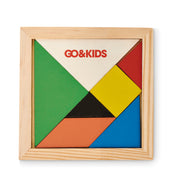 Drewniane puzzle Tangram TANGRAM