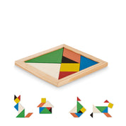Drewniane puzzle Tangram TANGRAM