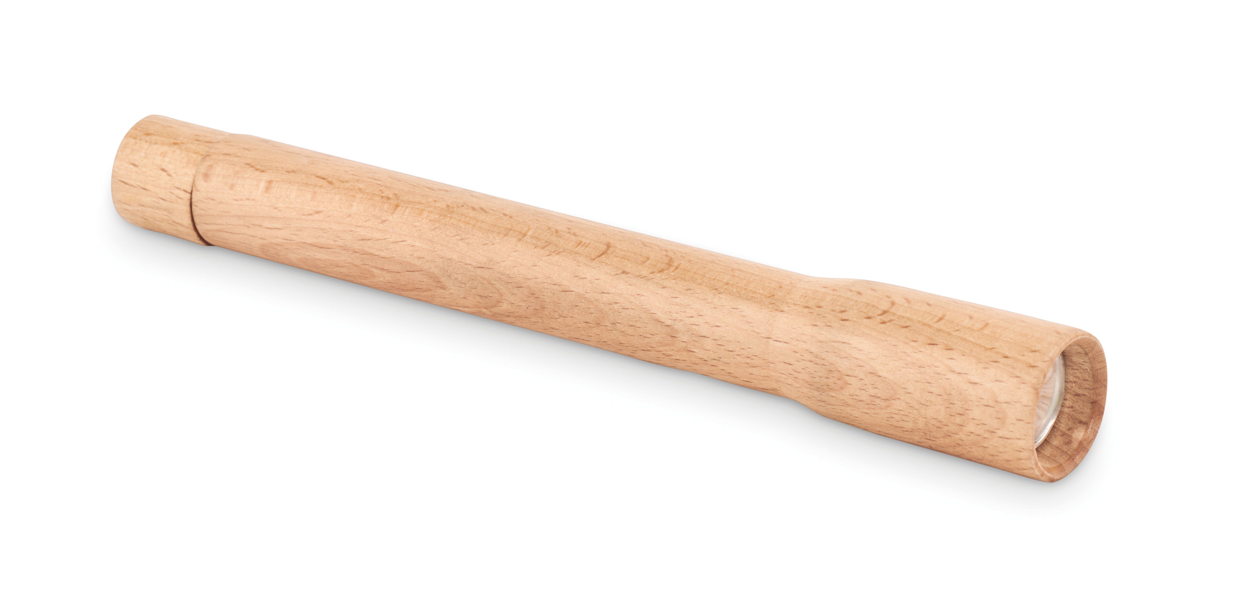 Drewniana latarka z lampką COB TELES