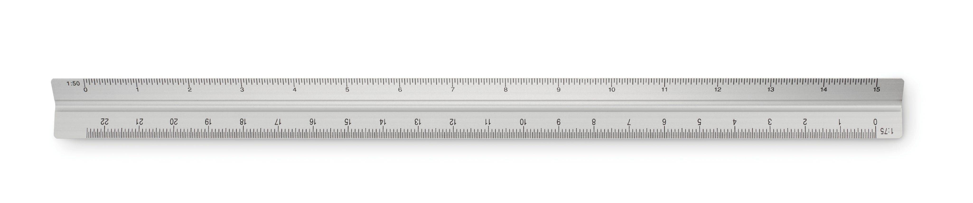 Linijka 30cm z aluminium TRIA
