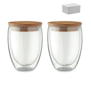 2 szklanki 350 ml w pudełku TIRANA SET