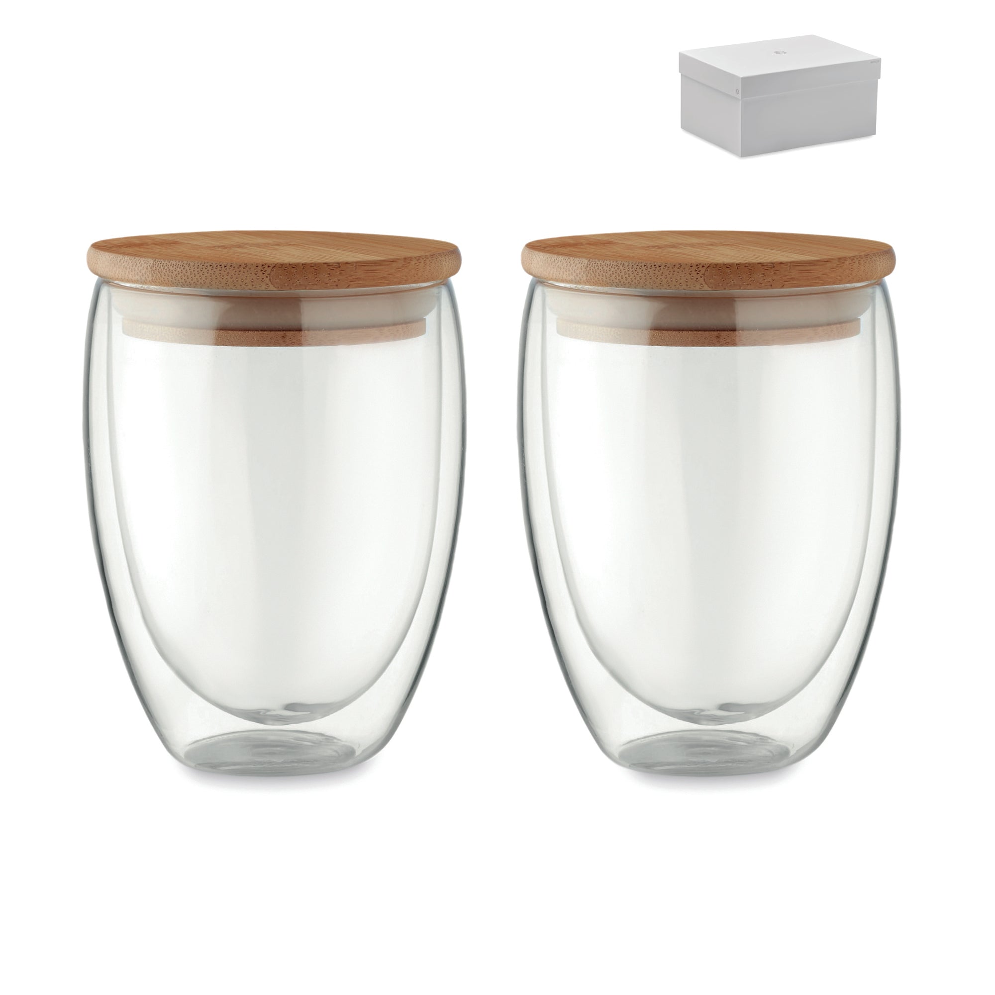 2 szklanki 350 ml w pudełku TIRANA SET