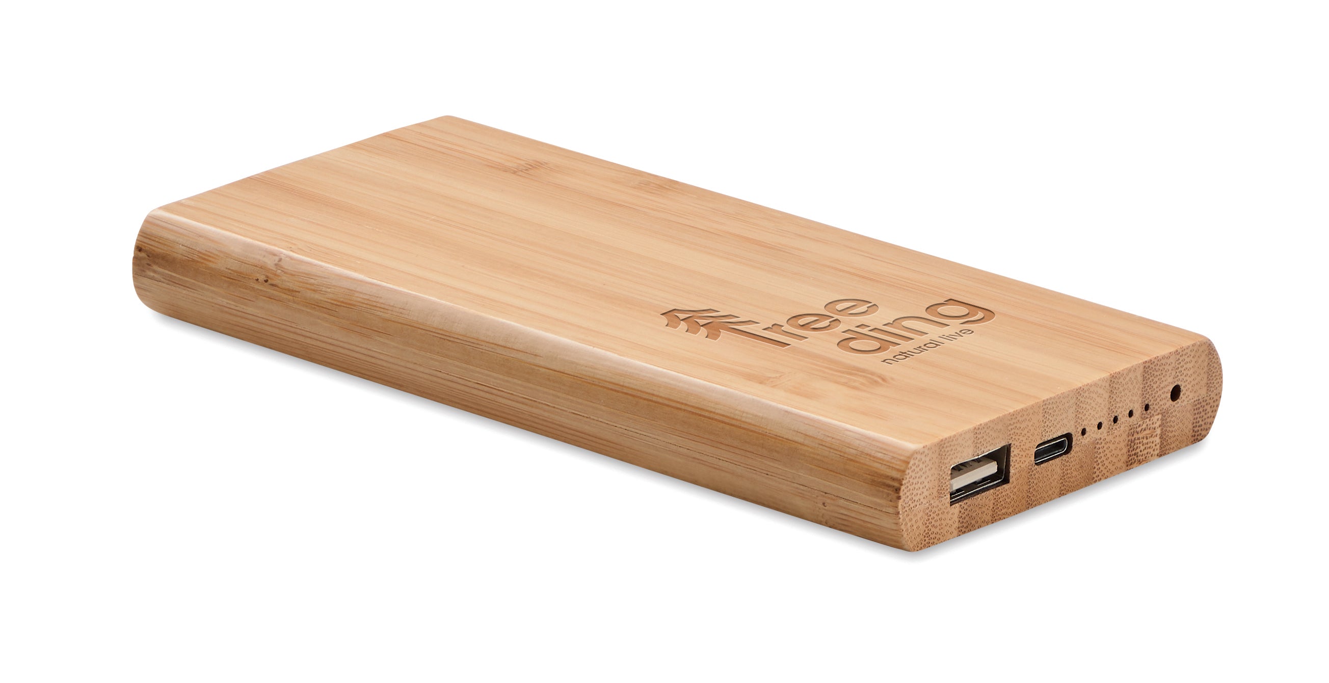 Bambusowy power bank 6000 mAh ARENA C