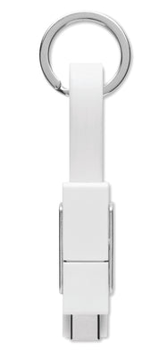 Brelok z kablem ładującym 4w1 KEY C
