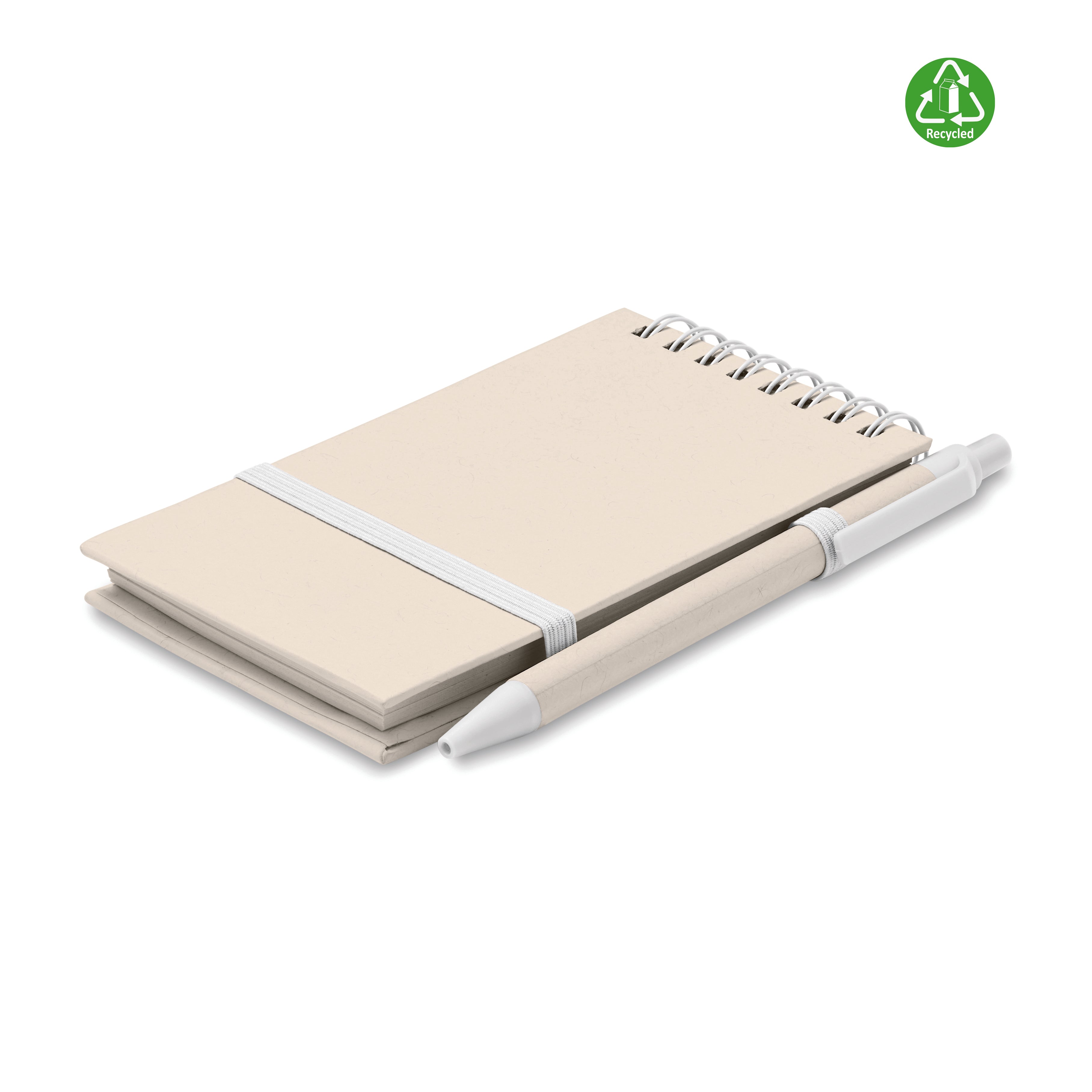 Notesy A6 z kartonu po mleku MITO SET