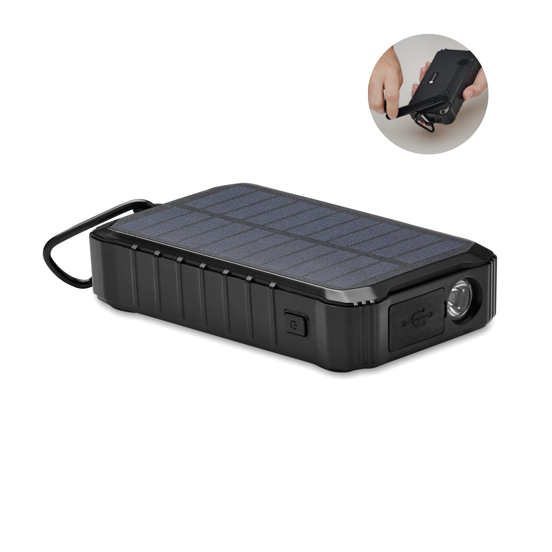Solarny power bank 8000 mAh DYA