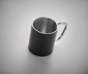 Metalowy dwuścienny kubek300ml TRUMBA