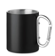 Metalowy dwuścienny kubek300ml TRUMBA