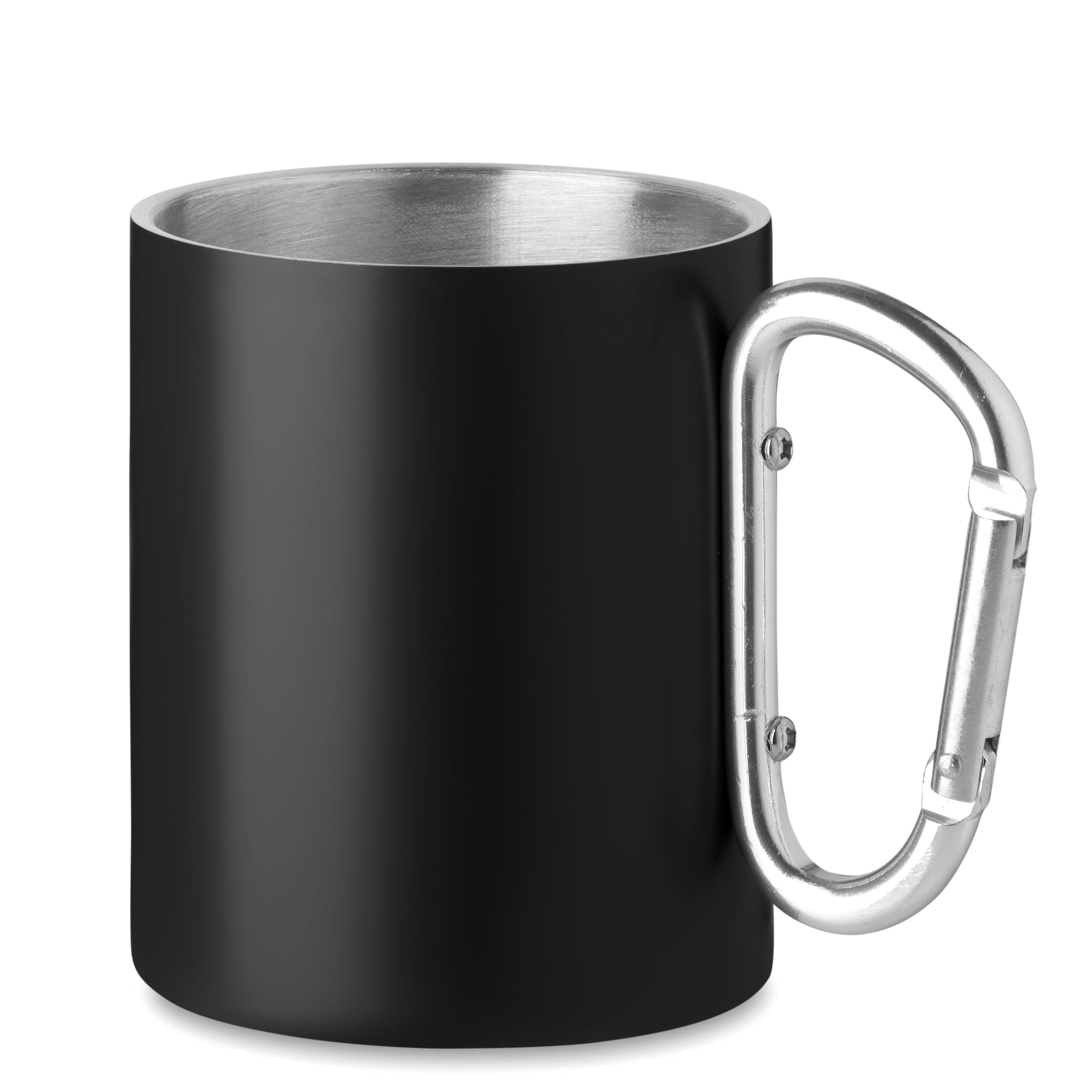 Metalowy dwuścienny kubek300ml TRUMBA