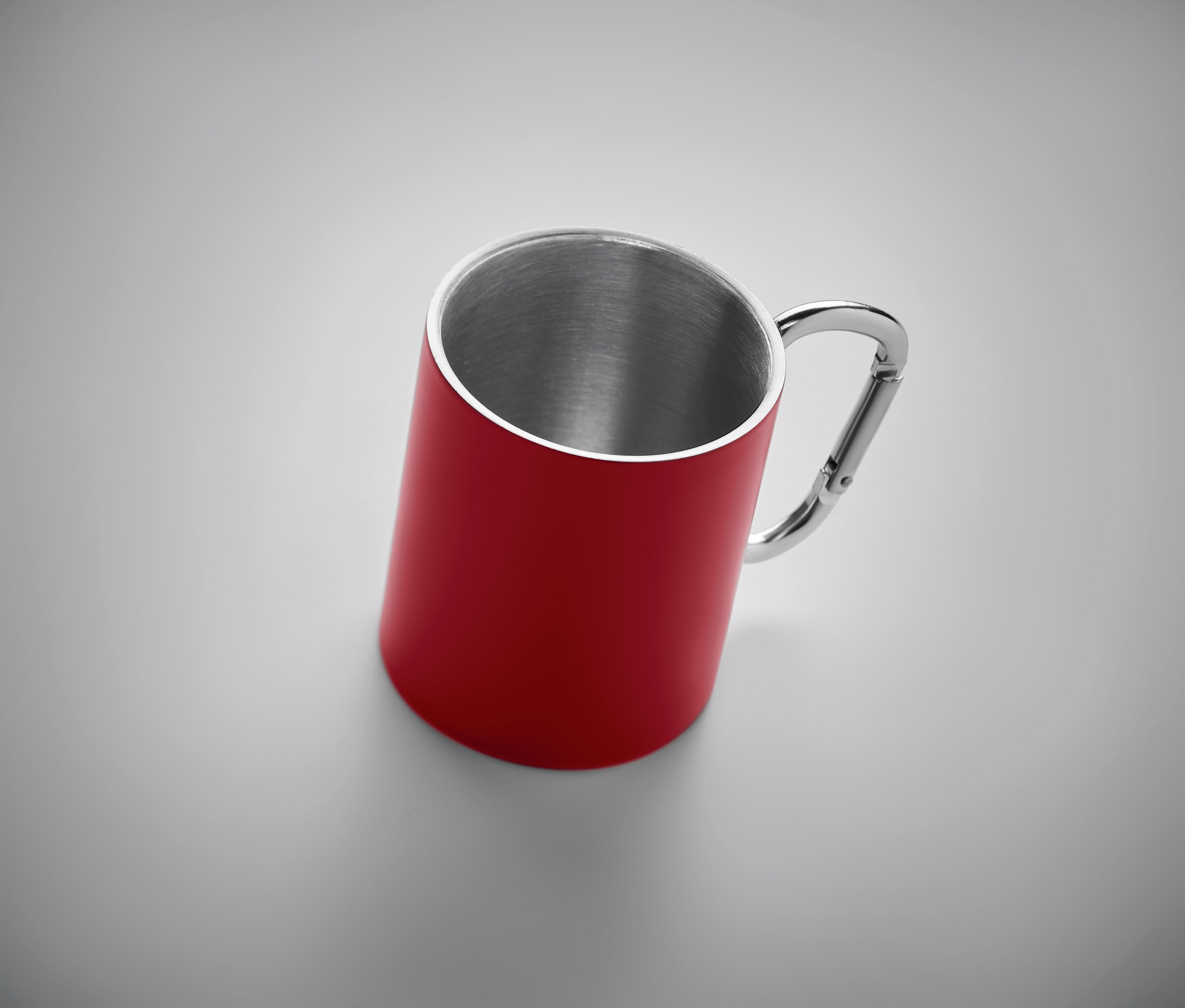 Metalowy dwuścienny kubek300ml TRUMBA