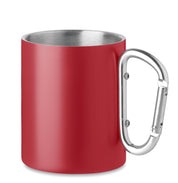 Metalowy dwuścienny kubek300ml TRUMBA
