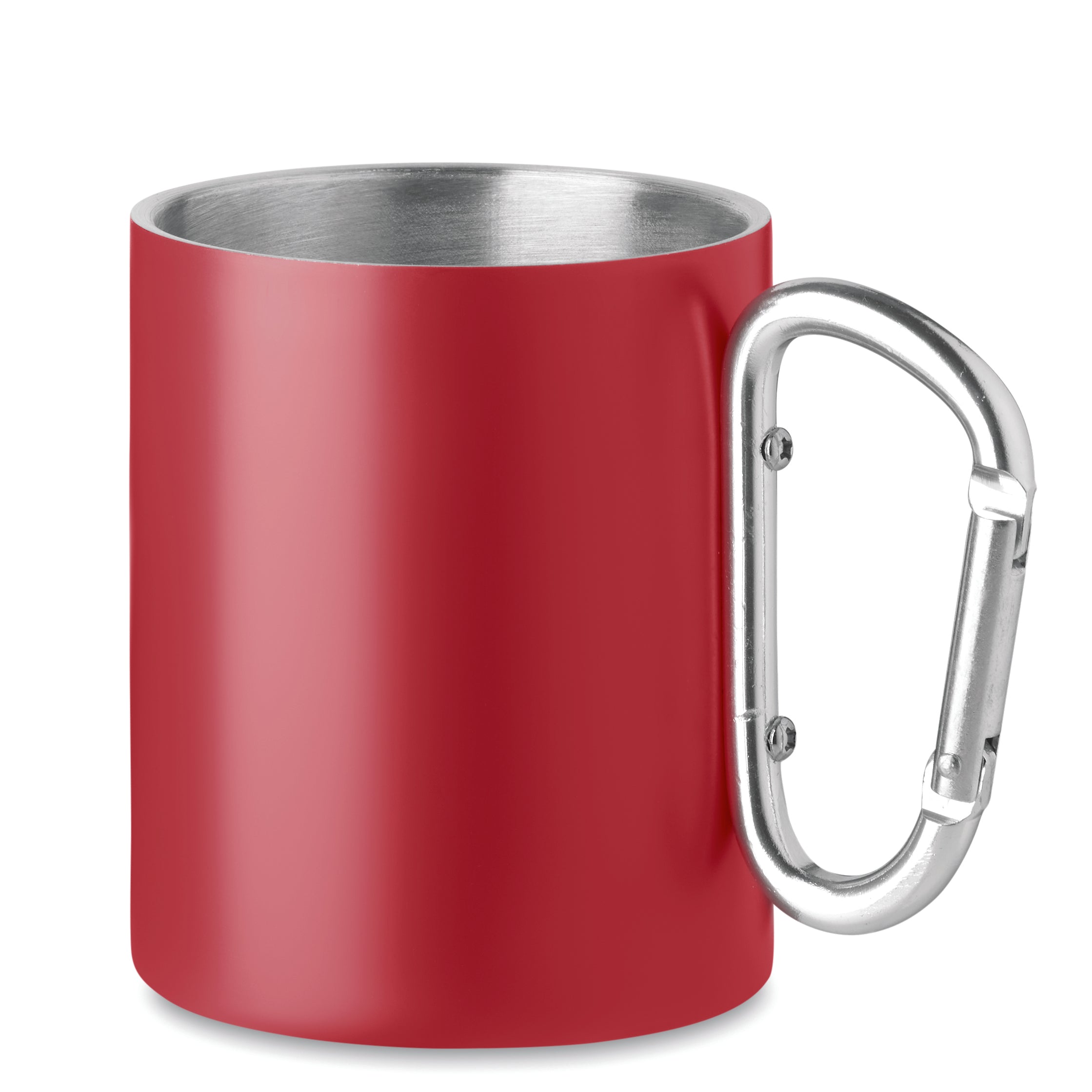 Metalowy dwuścienny kubek300ml TRUMBA