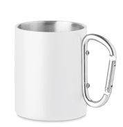 Metalowy dwuścienny kubek300ml TRUMBA