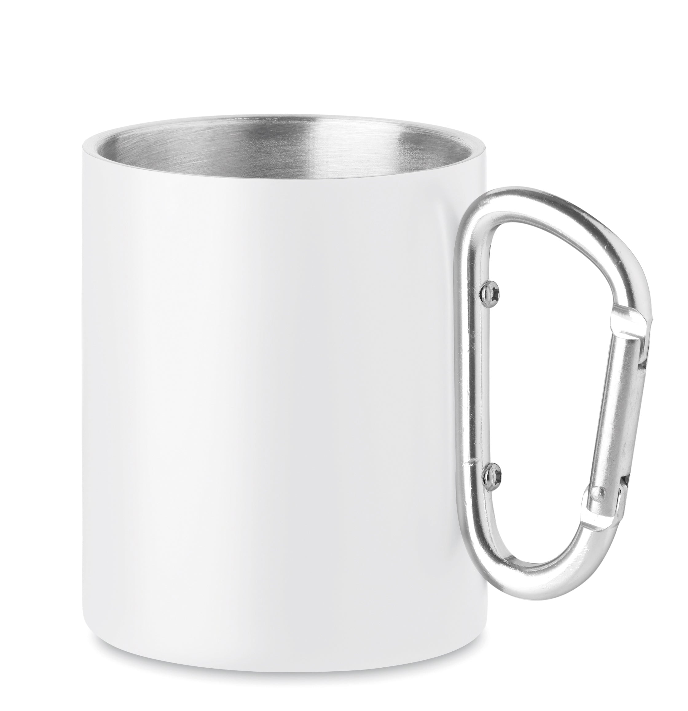 Metalowy dwuścienny kubek300ml TRUMBA