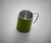 Metalowy dwuścienny kubek300ml TRUMBA