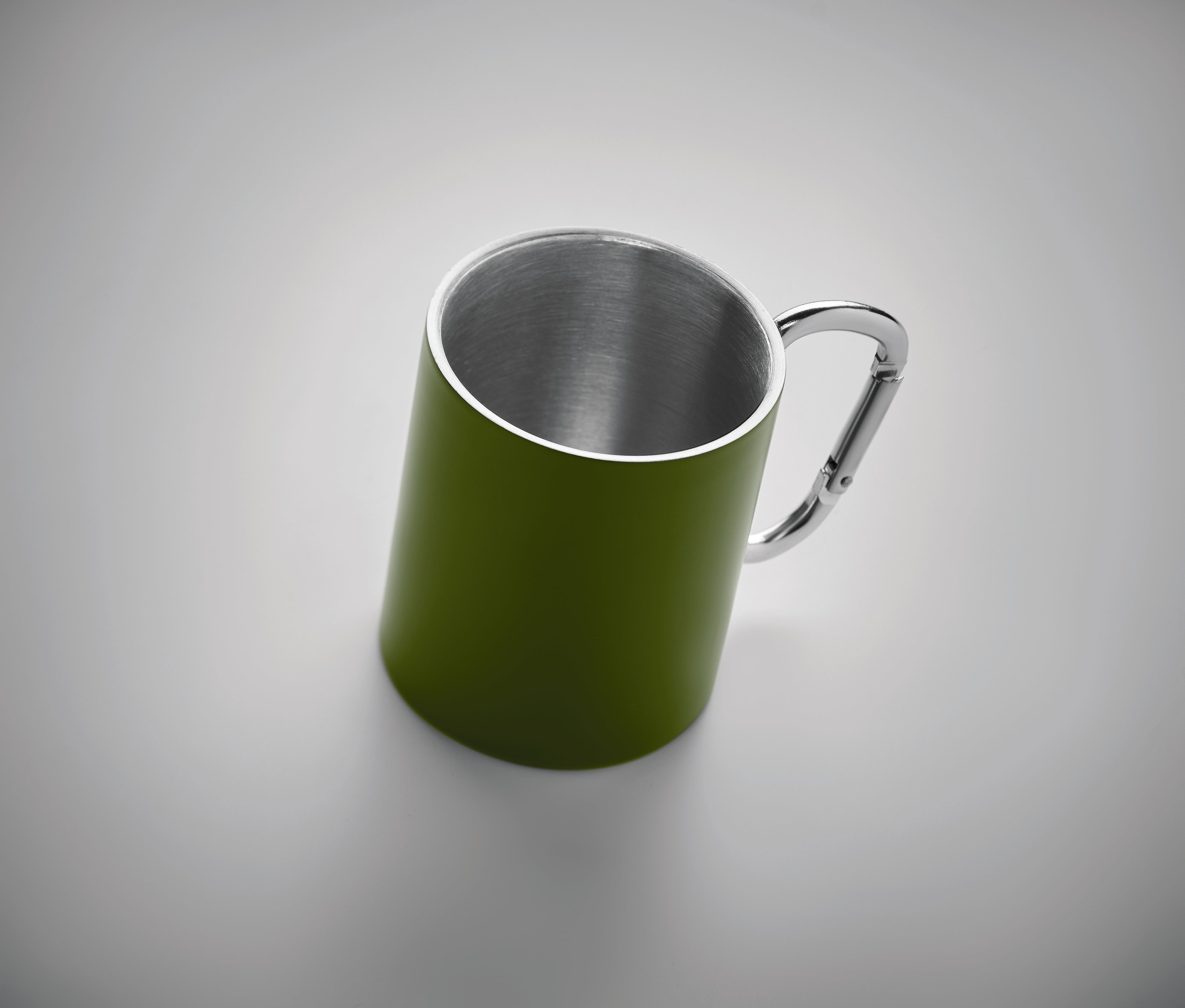 Metalowy dwuścienny kubek300ml TRUMBA