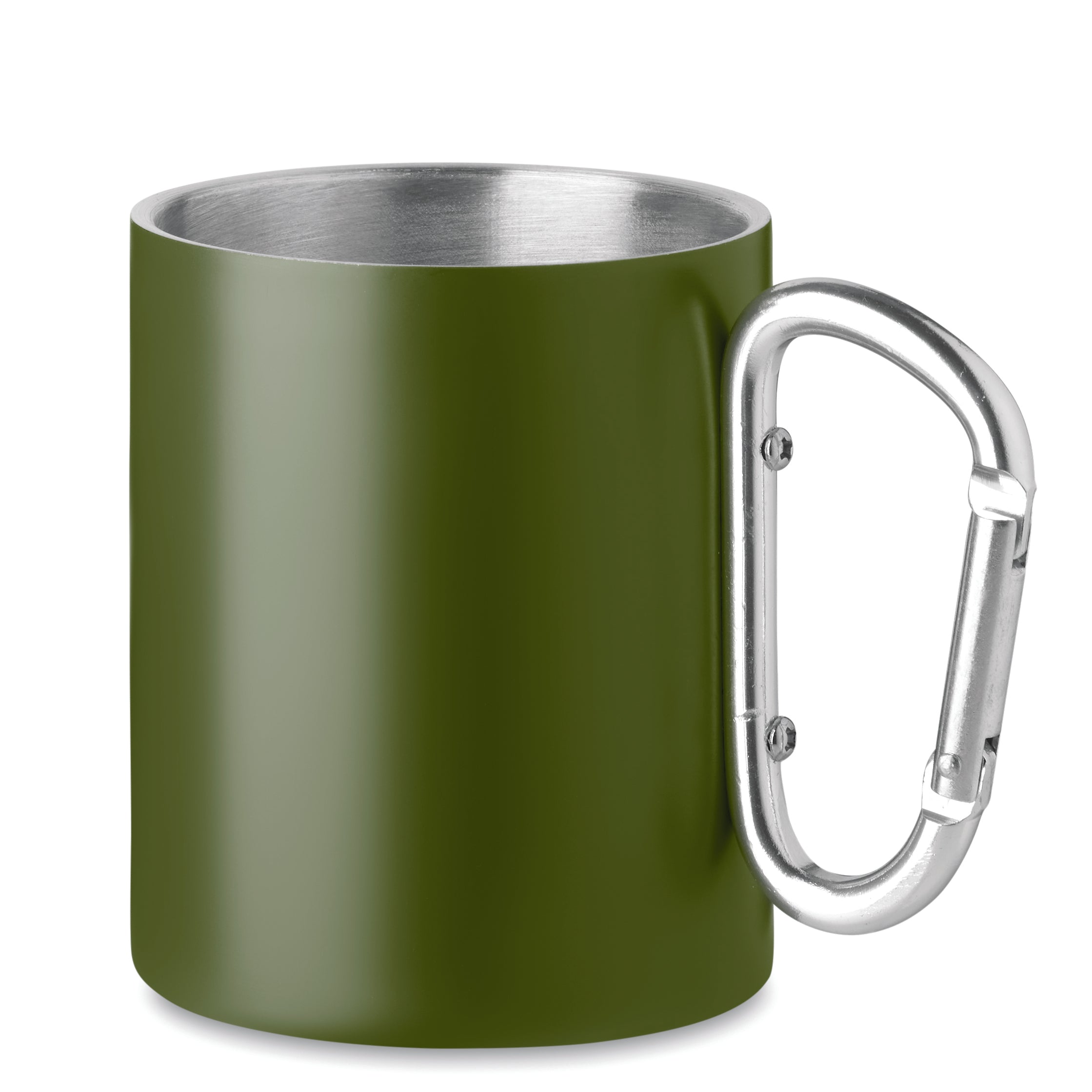 Metalowy dwuścienny kubek300ml TRUMBA