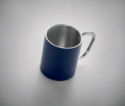 Metalowy dwuścienny kubek300ml TRUMBA