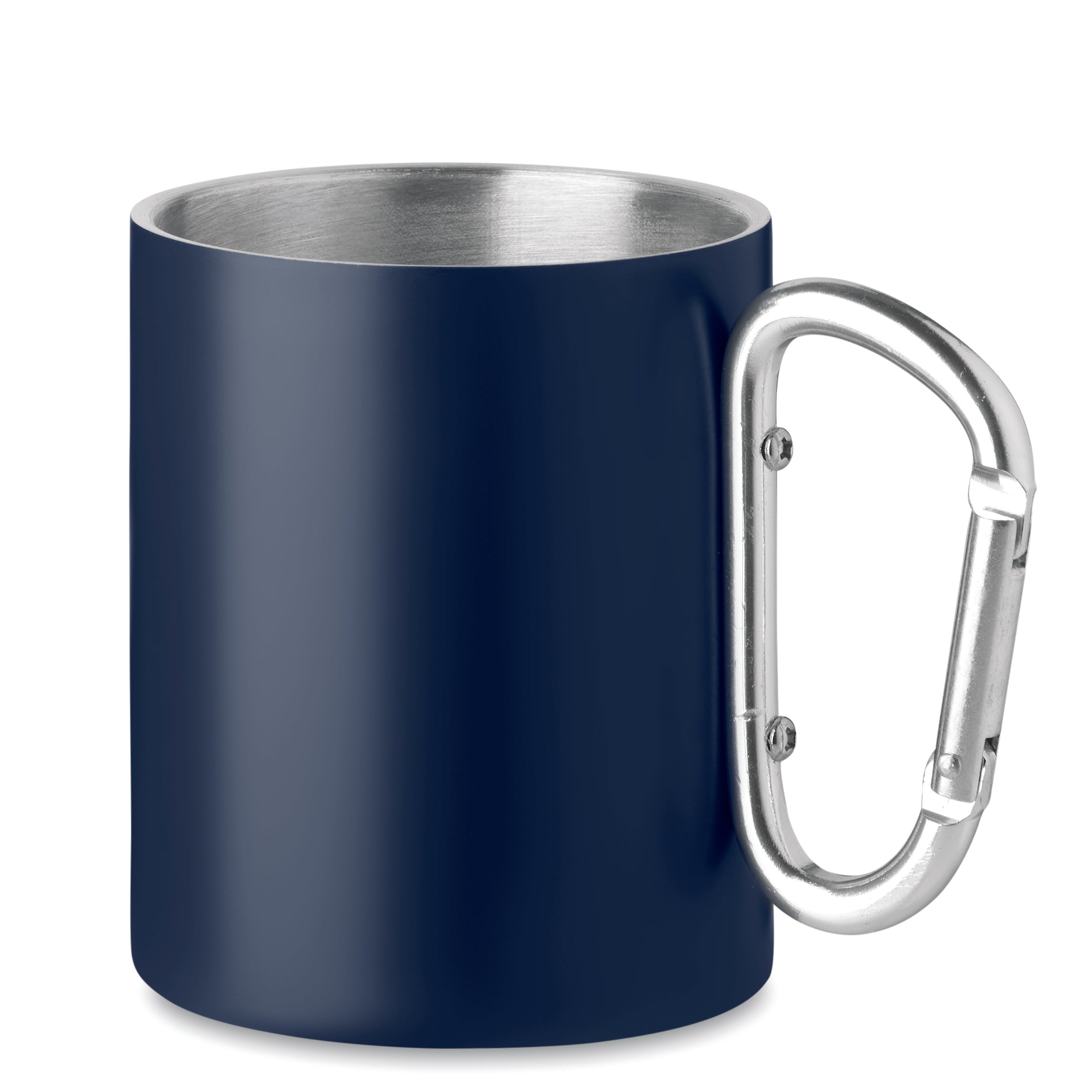Metalowy dwuścienny kubek300ml TRUMBA