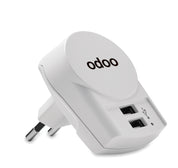 Ładowarka Euro USB (2xA) 12W EURO USB CHARGER 2XA