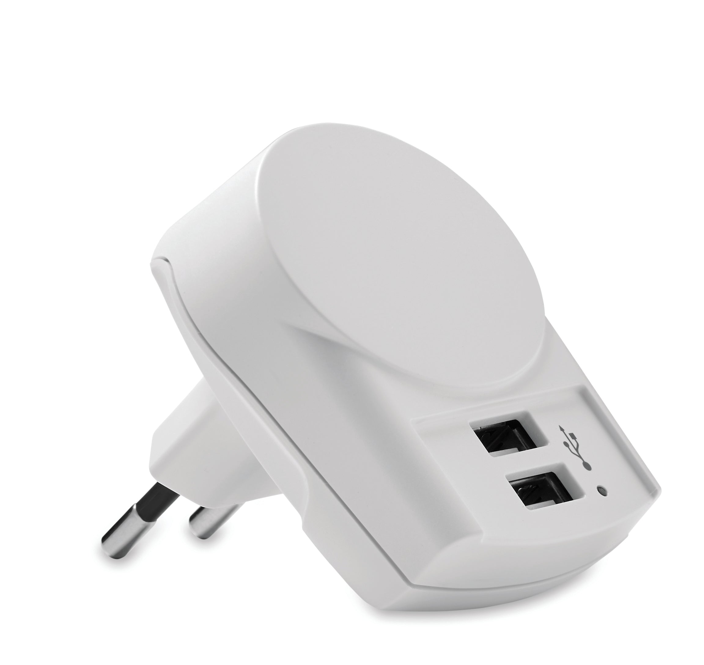 Ładowarka Euro USB (2xA) 12W EURO USB CHARGER 2XA