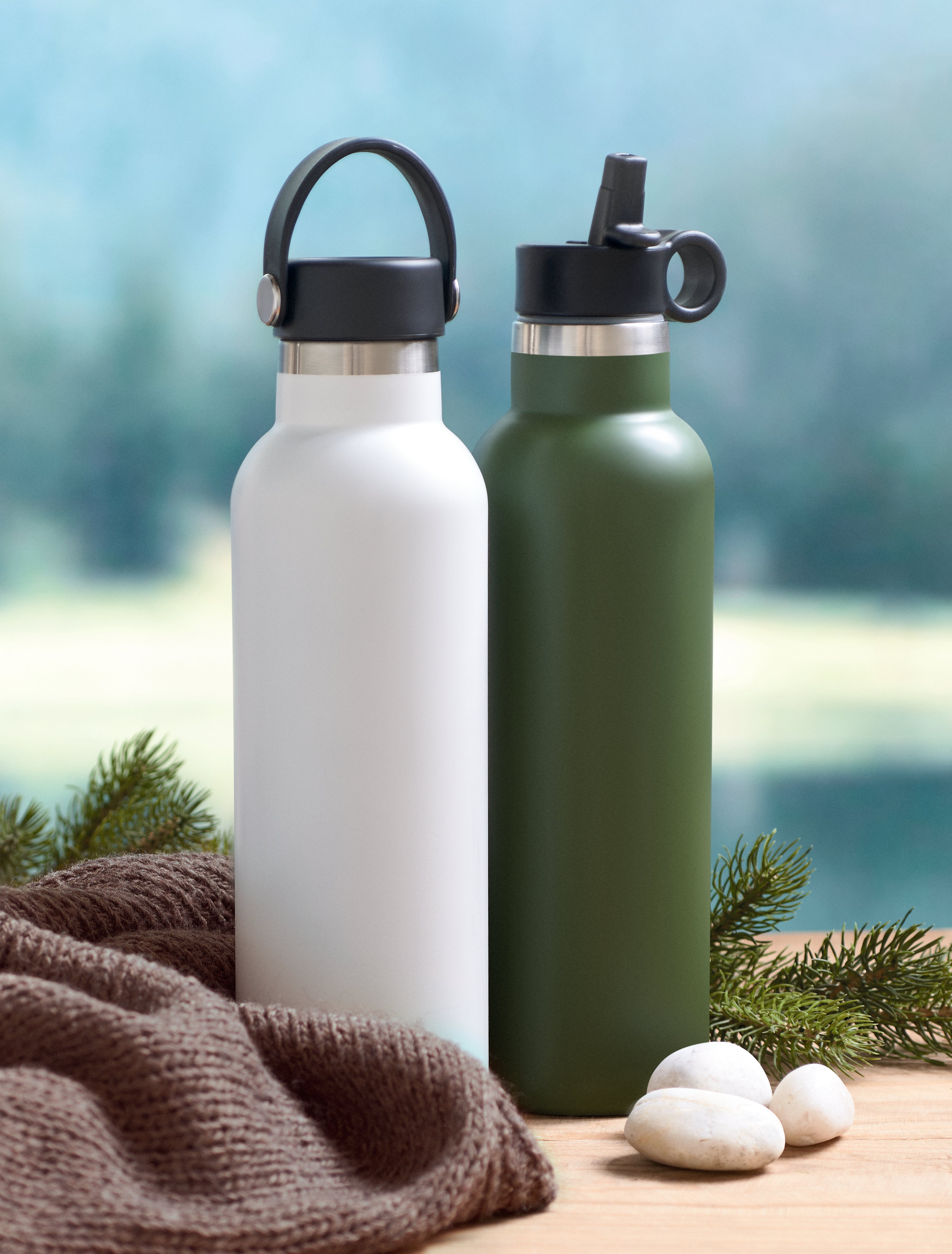 Butelka podwójna ścianka 700ml BOALI