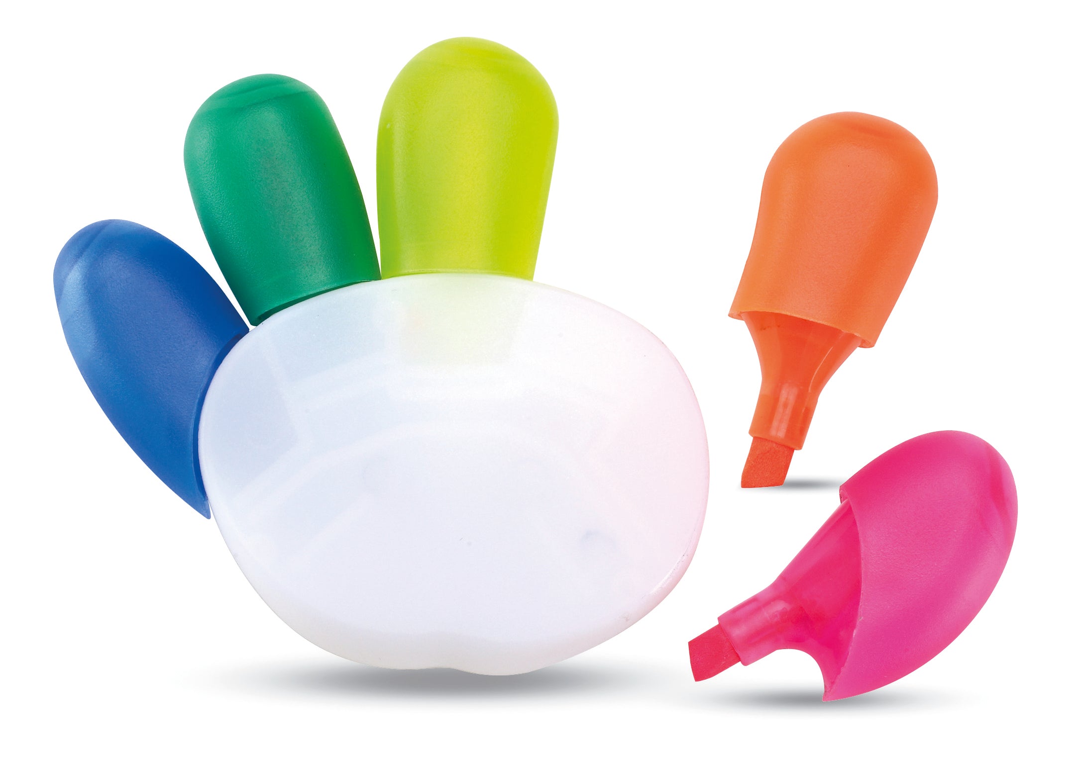Zakreślacz, 5 kolorów COLORE