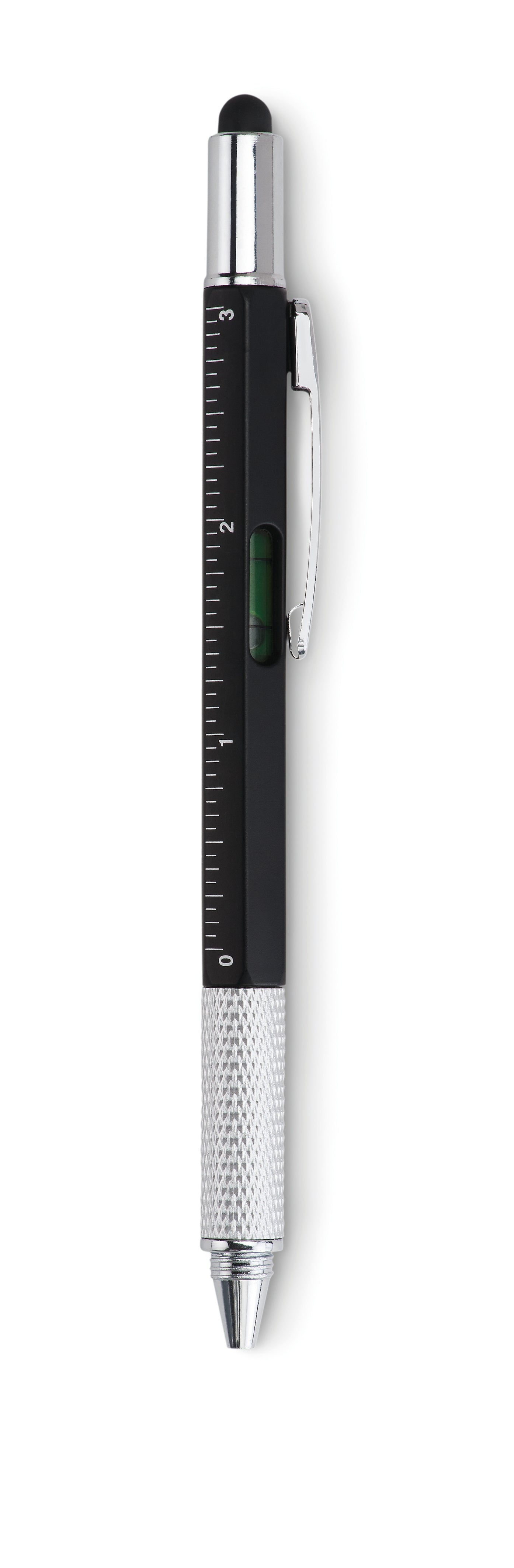 Długopis poziomica z linijką TOOLPEN