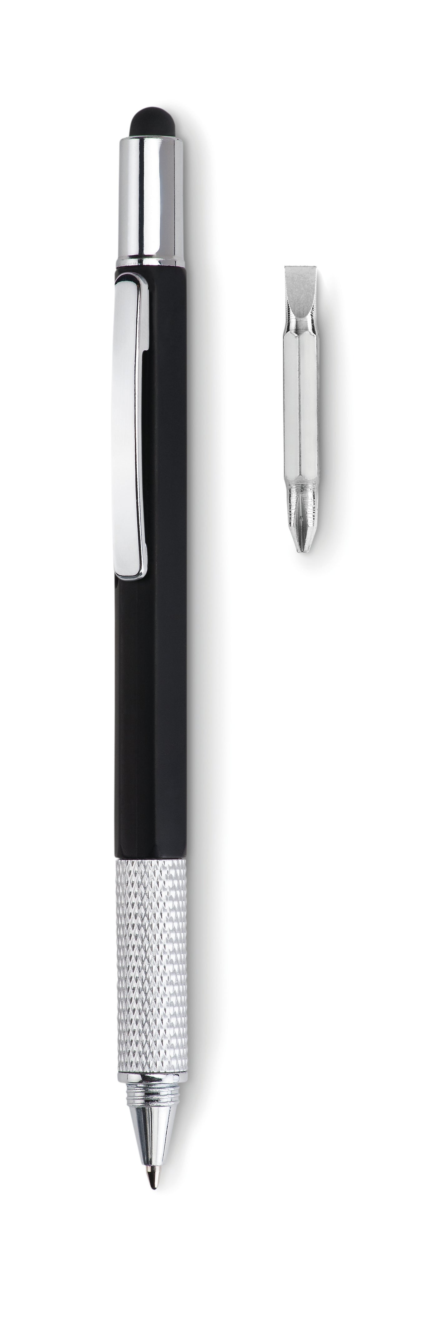 Długopis poziomica z linijką TOOLPEN