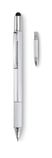 Długopis poziomica z linijką TOOLPEN