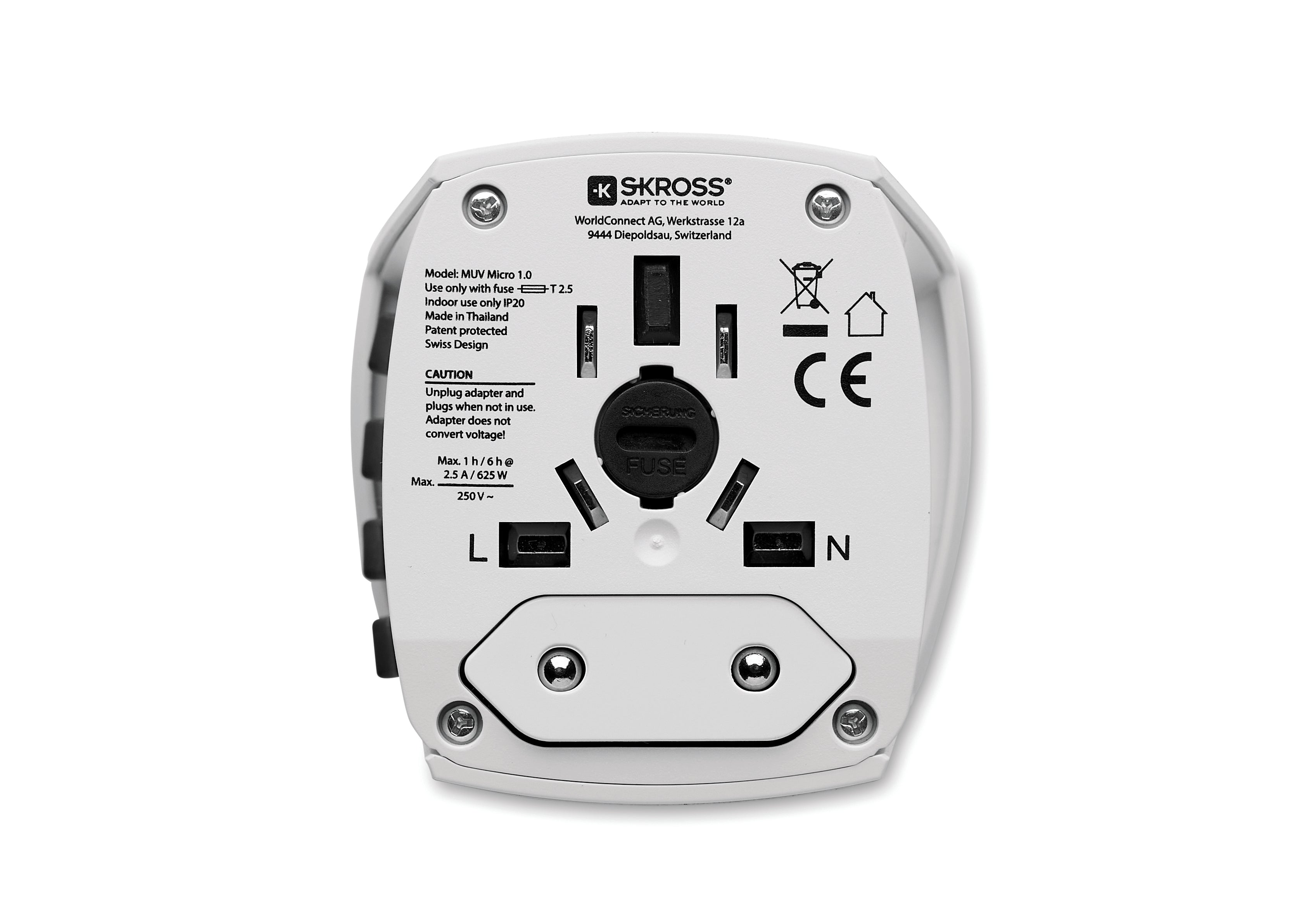 MUV micro. 2-pole MUV MICRO