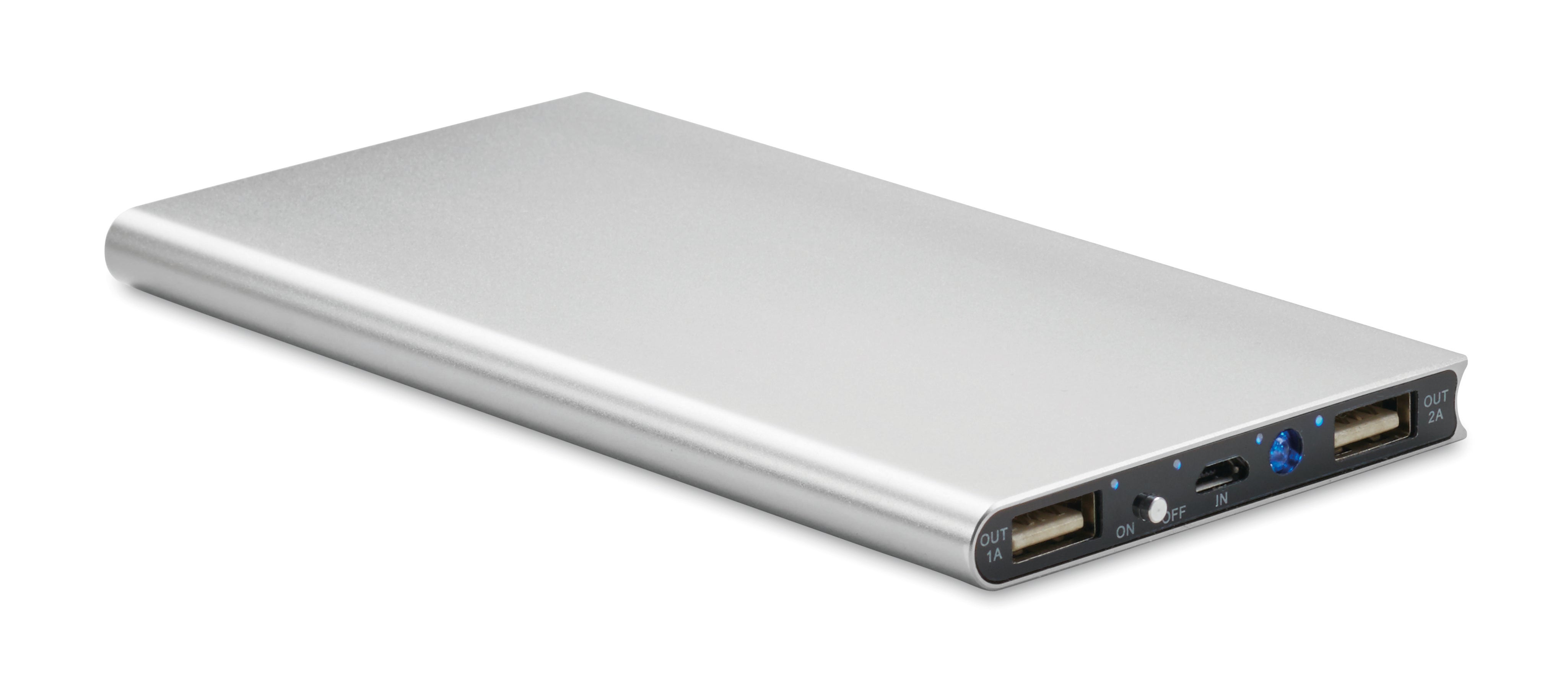 Solarny power bank 8000 mAh SOLAR POWERFLAT