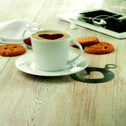 Kubek cappuccino i talerzykiem PARIS