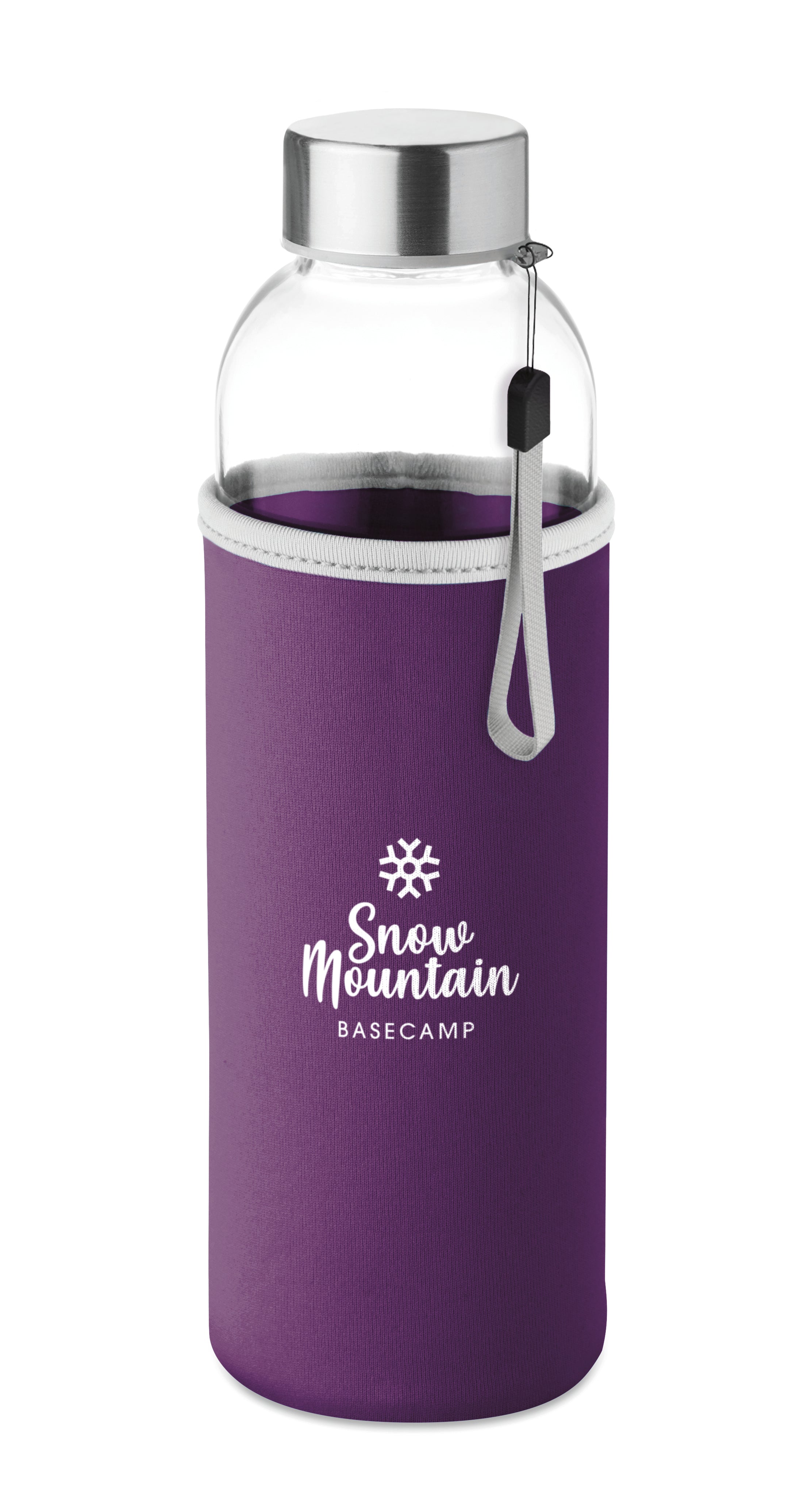 Szklana butelka w etui 500ml UTAH GLASS