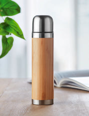 Termos z bambusową obudową CHAN BAMBOO
