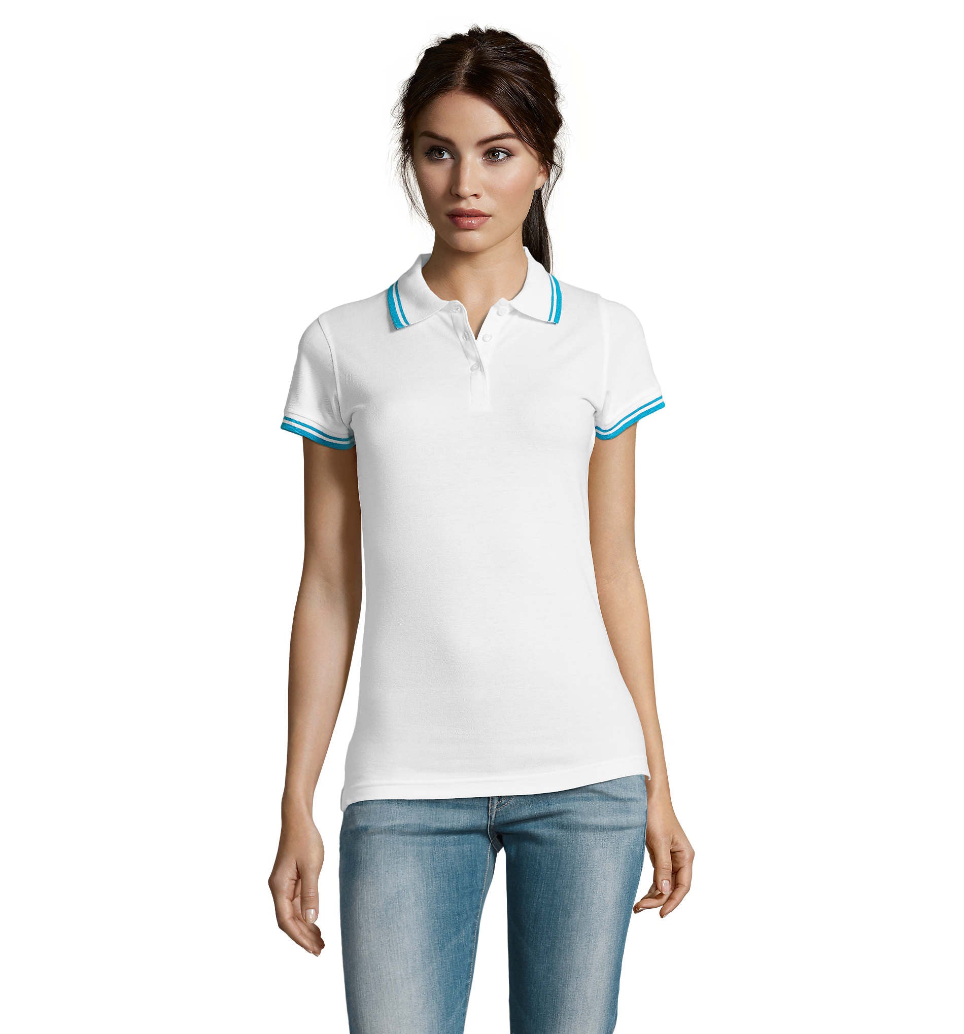 PASADENA damskie polo 200g PASADENA WOMEN