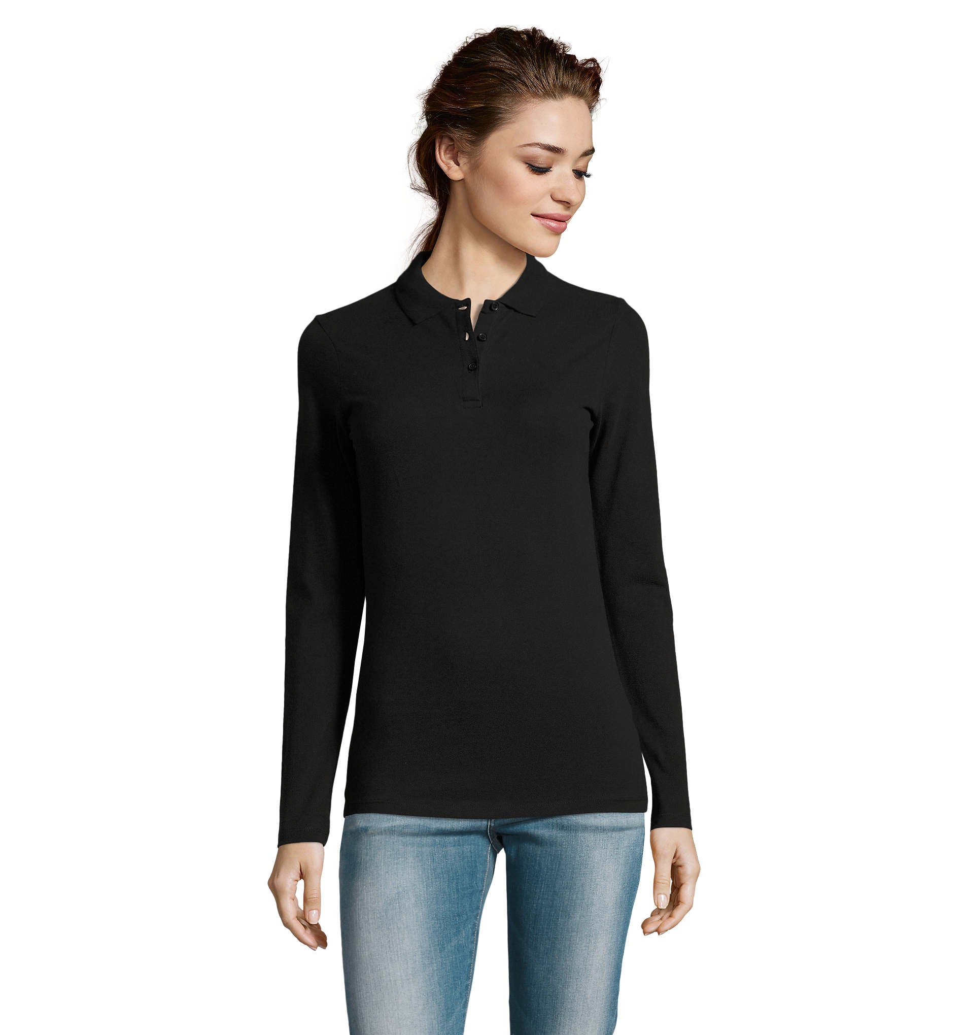 PERFECT Damskie LSL POLO180 PERFECT LSL WOMEN