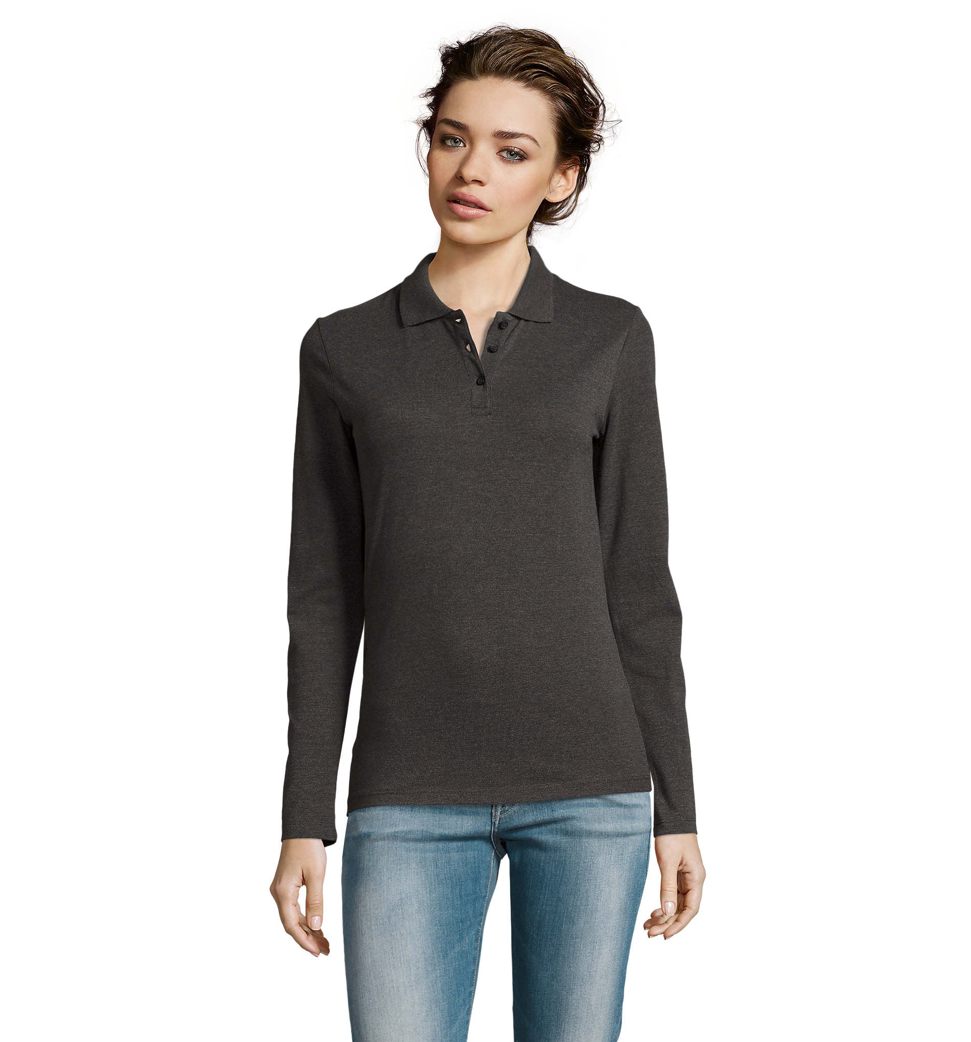 PERFECT Damskie LSL POLO180 PERFECT LSL WOMEN